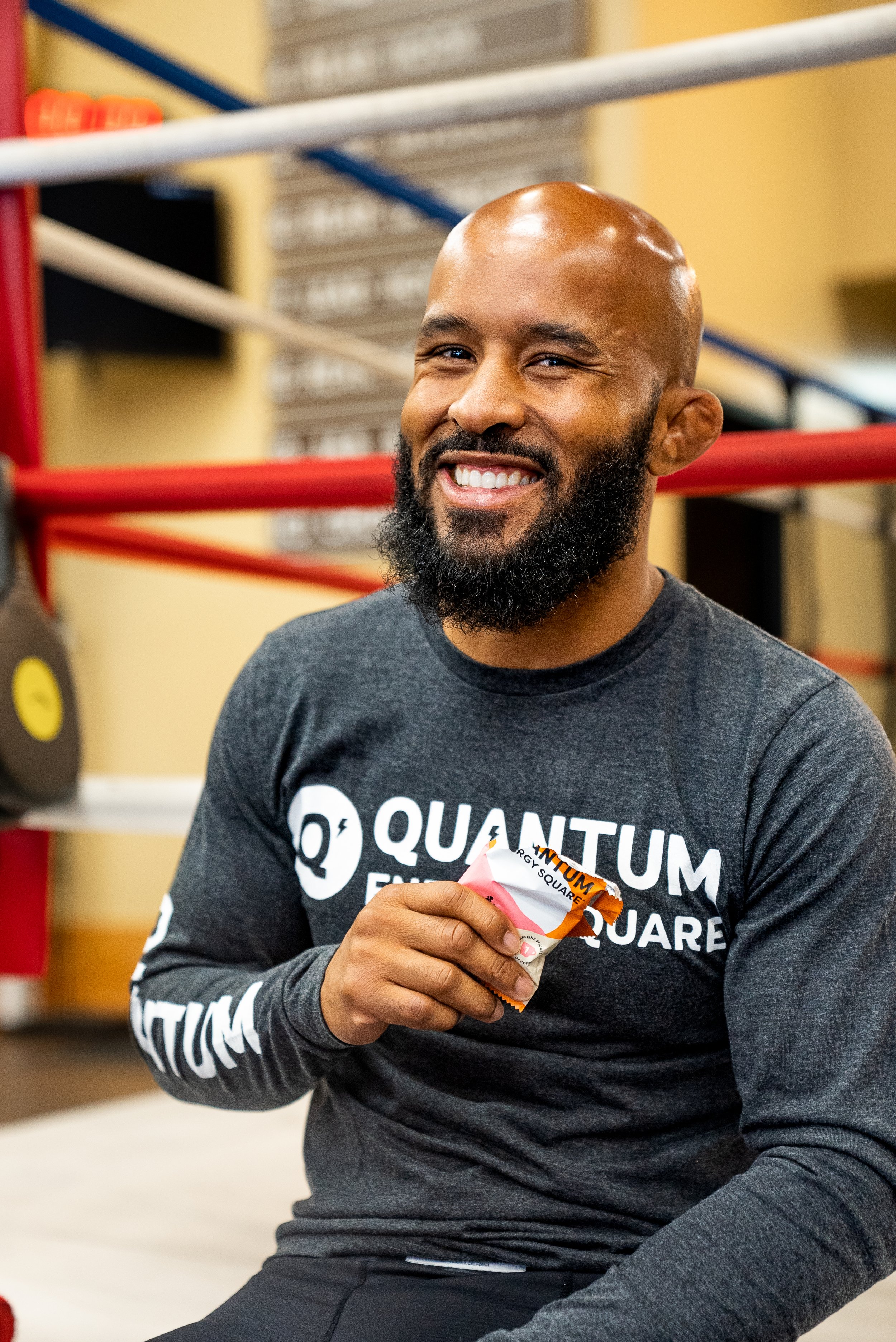 Demetrious Johnson with Quantum Energy